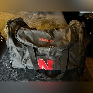 Nebraska Huskers carry on duffel bag / gym bag